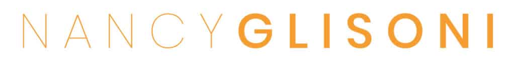 Nancy Glisoni logo lang orange